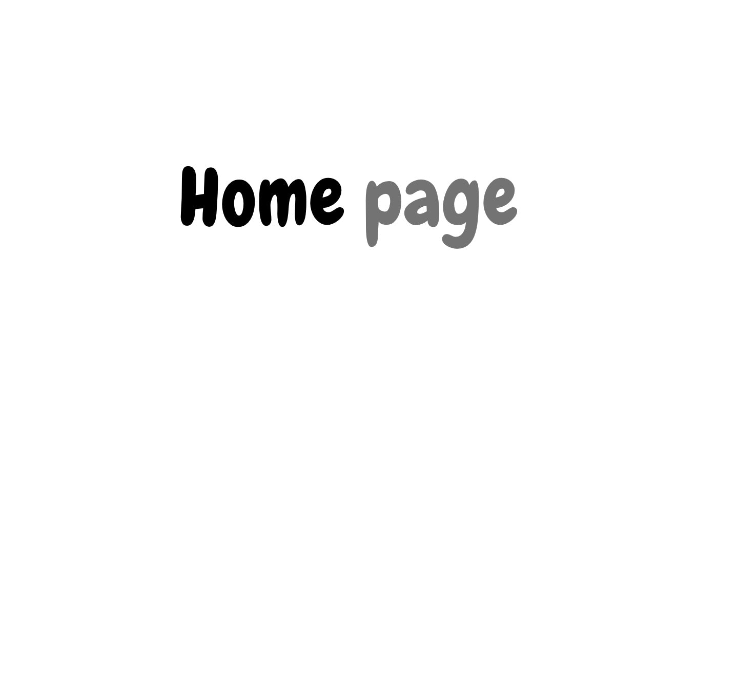 Home page